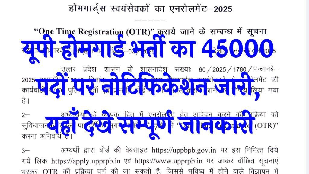 Home Guard Recruitment 2025